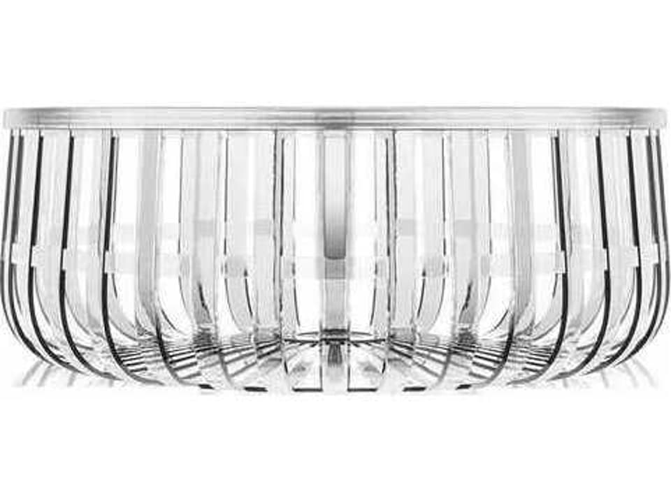 Panier 14.13" Storage Coffee Table in Crystal