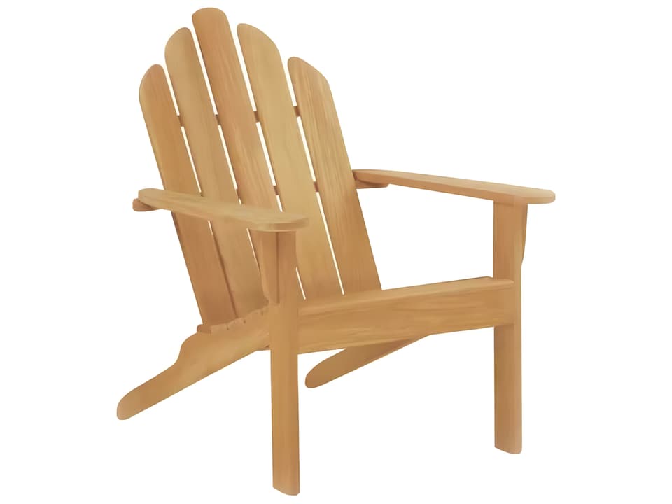 Adirondack Teak Chair Classic Outdoor Seating