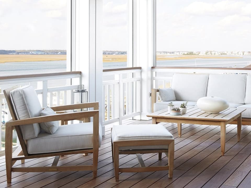 Amalfi Teak Cushion Lounge Set
