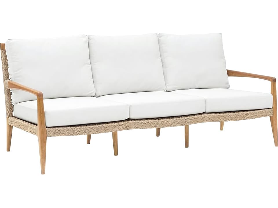 Barcelona Teak Cushion Sofa