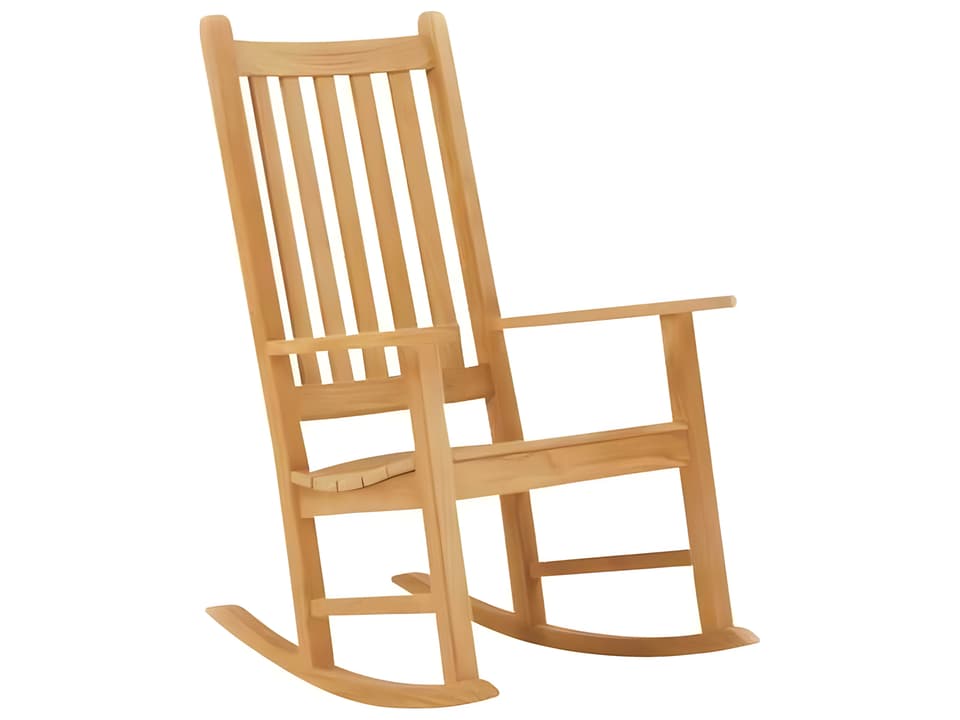 Charleston Teak Rocking Chair Classic Outdoor