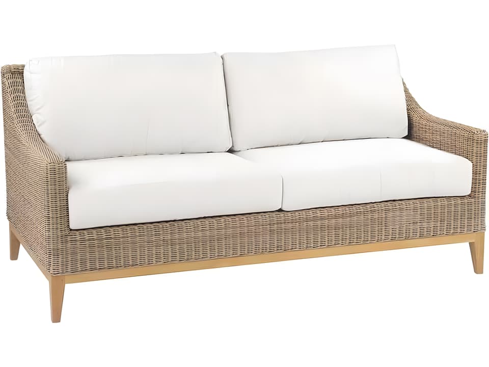 Frances Teak Cushion Sofa