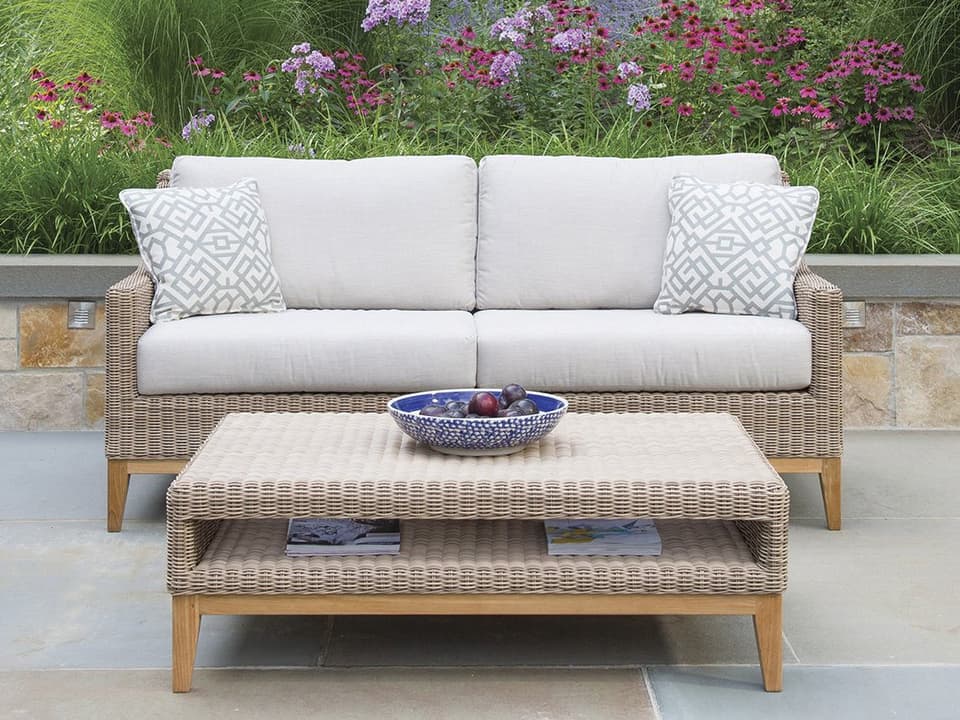 Frances Teak Cushion Lounge Set