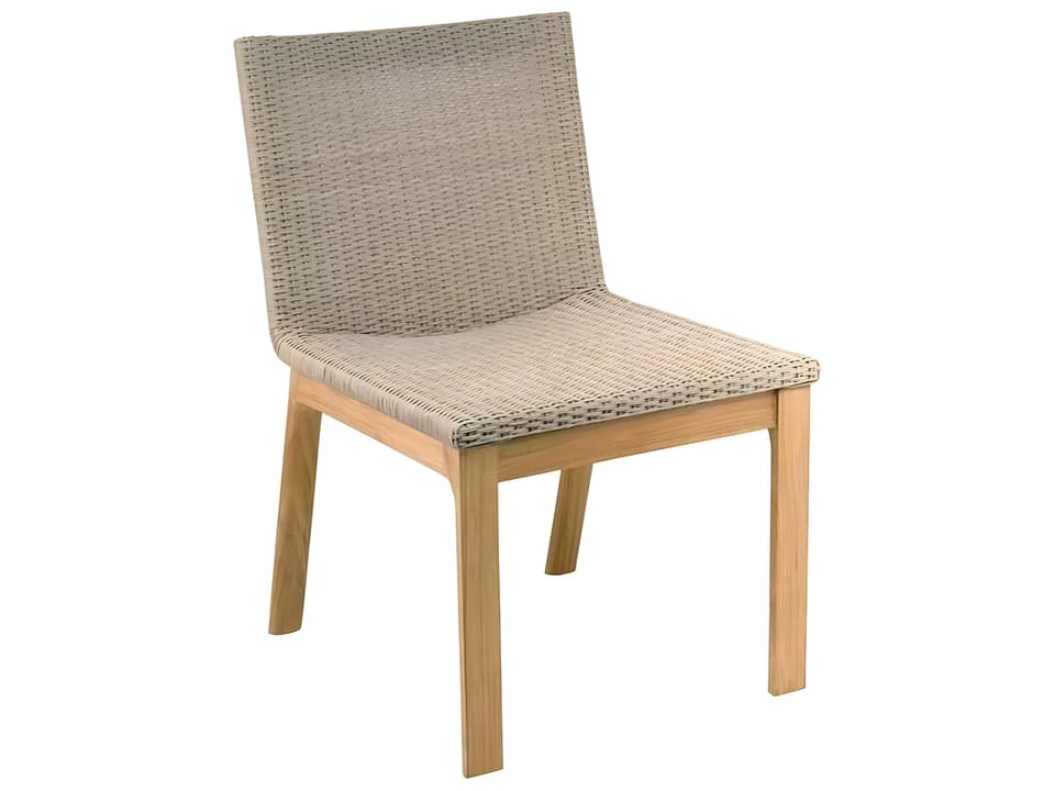 Hana Teak Wicker Dining Side Chair