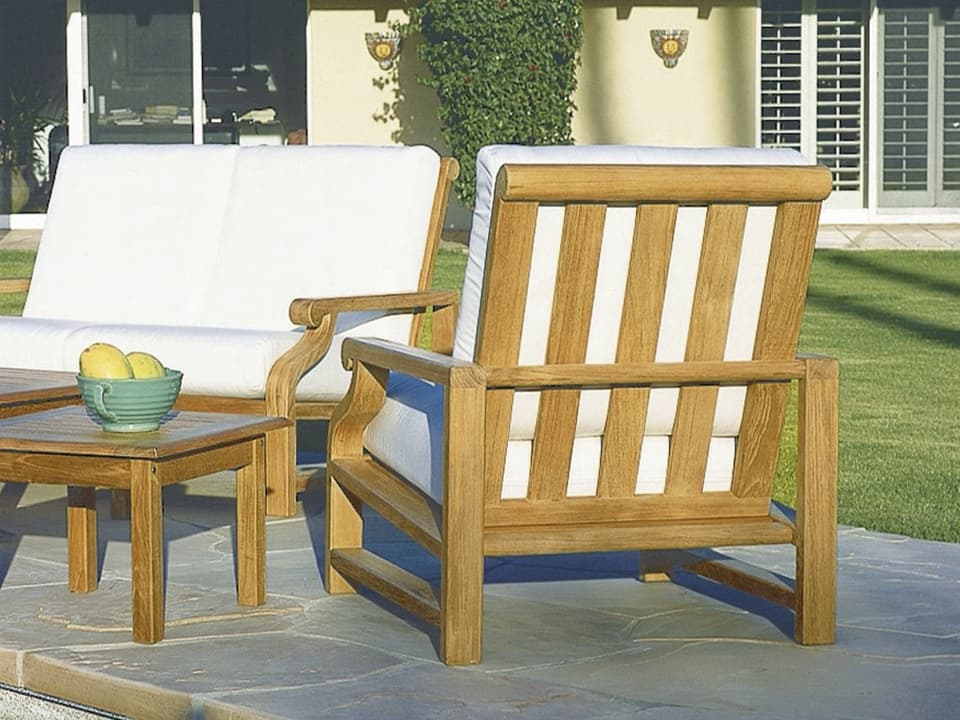 Nantucket Teak Cushion Lounge Set