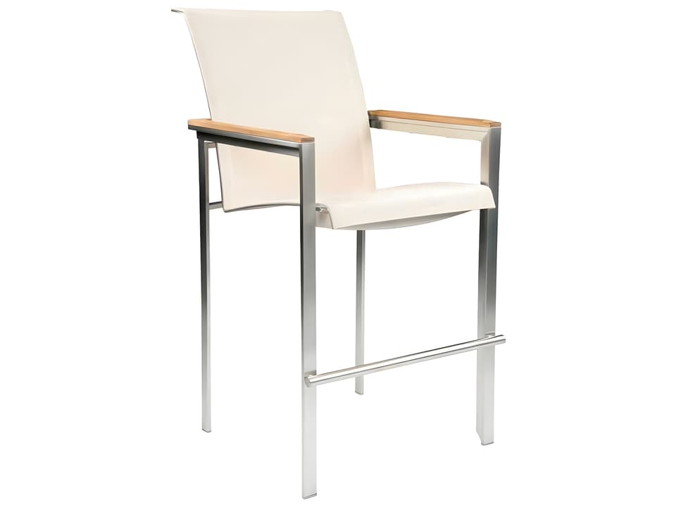 Tivoli Stainless Steel Sling Bar Stool
