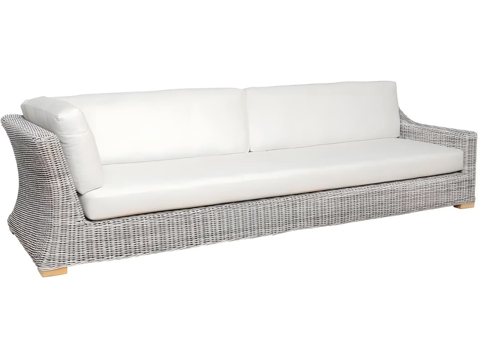 Tortola Wicker Right Arm Facing Sectional Sofa