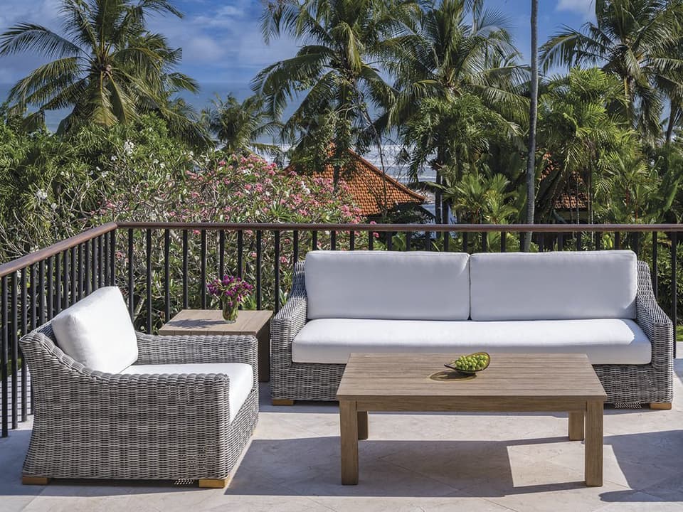 Tortola Wicker Cushion Lounge Set