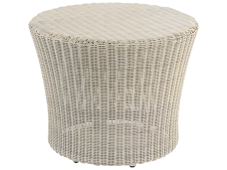 Westport Wicker Round End Table