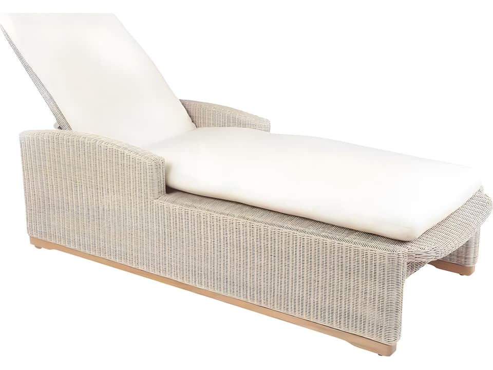 Westport Teak Cushion Chaise Lounge
