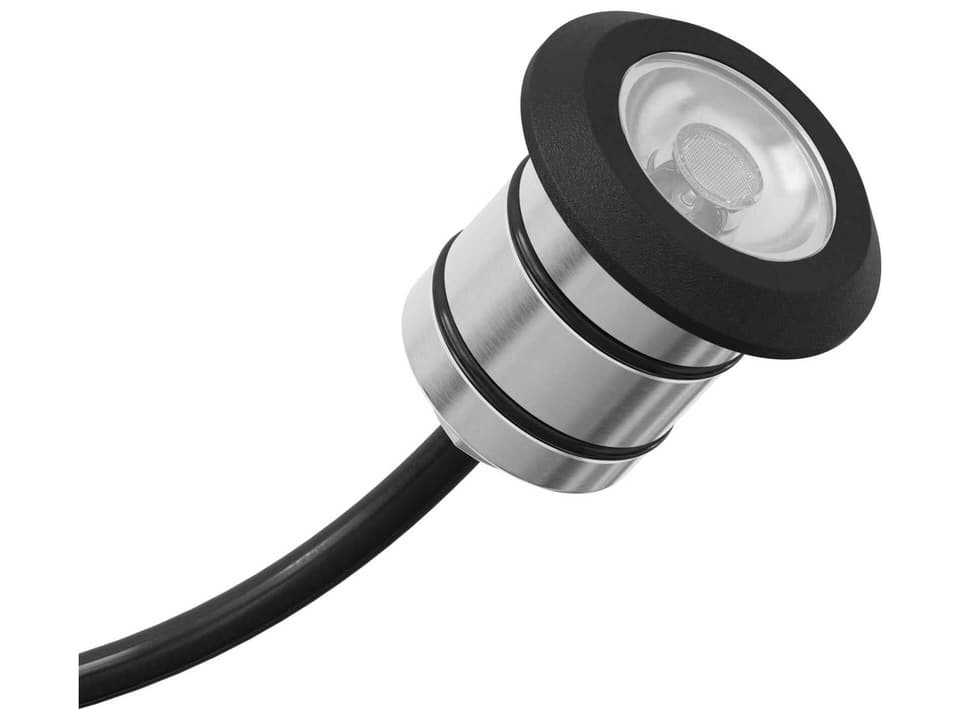 1-Light Outdoor Recessed Floor Light