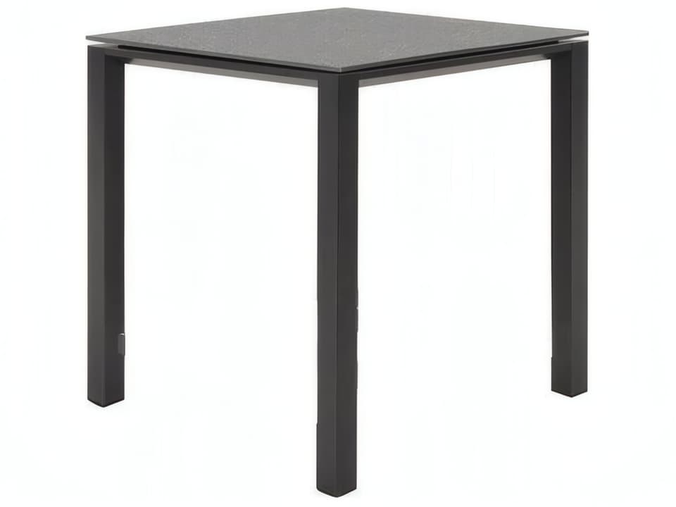 Concept 83-Inch Rectangular Ceramic Top Dining Table in Lava