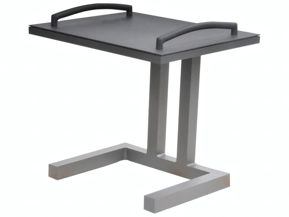 Easy Aluminum Lava Rectangular Outdoor End Table