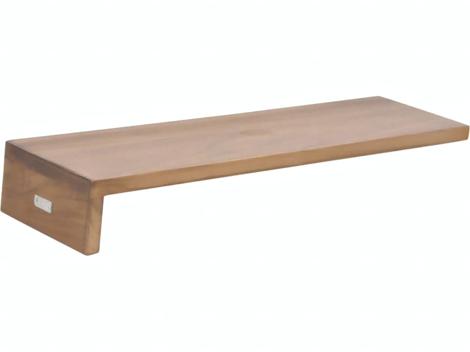 Rimo 28-Inch Teak Serving Tray in Robust Teak