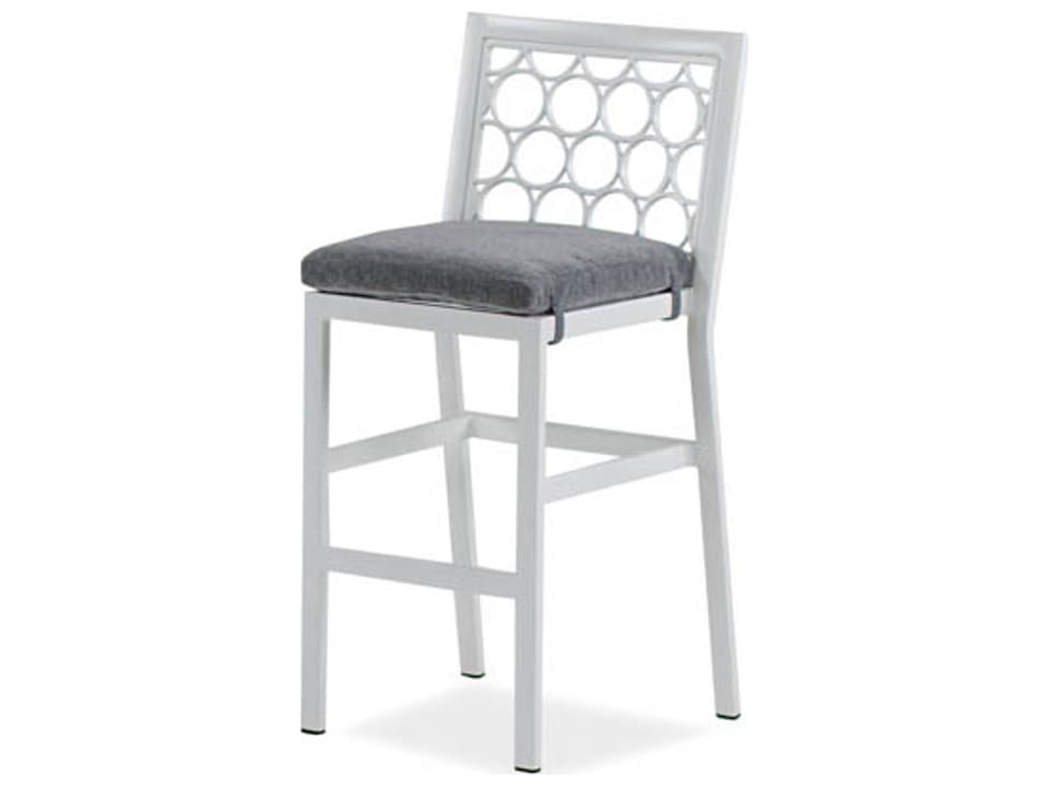 Parkview Cast Aluminum Armless Outdoor Bar Stool