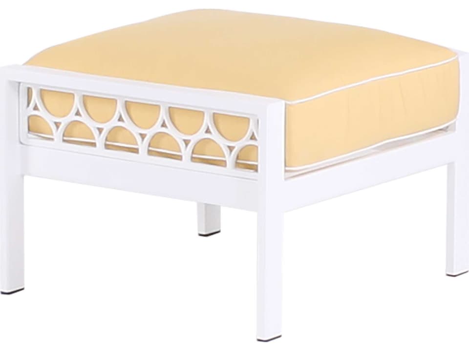 Parkview Cast Aluminum Patio Ottoman