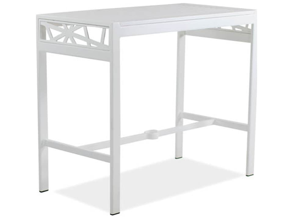 Parkview Knest Cast Aluminum Rectangular Outdoor Bar Table