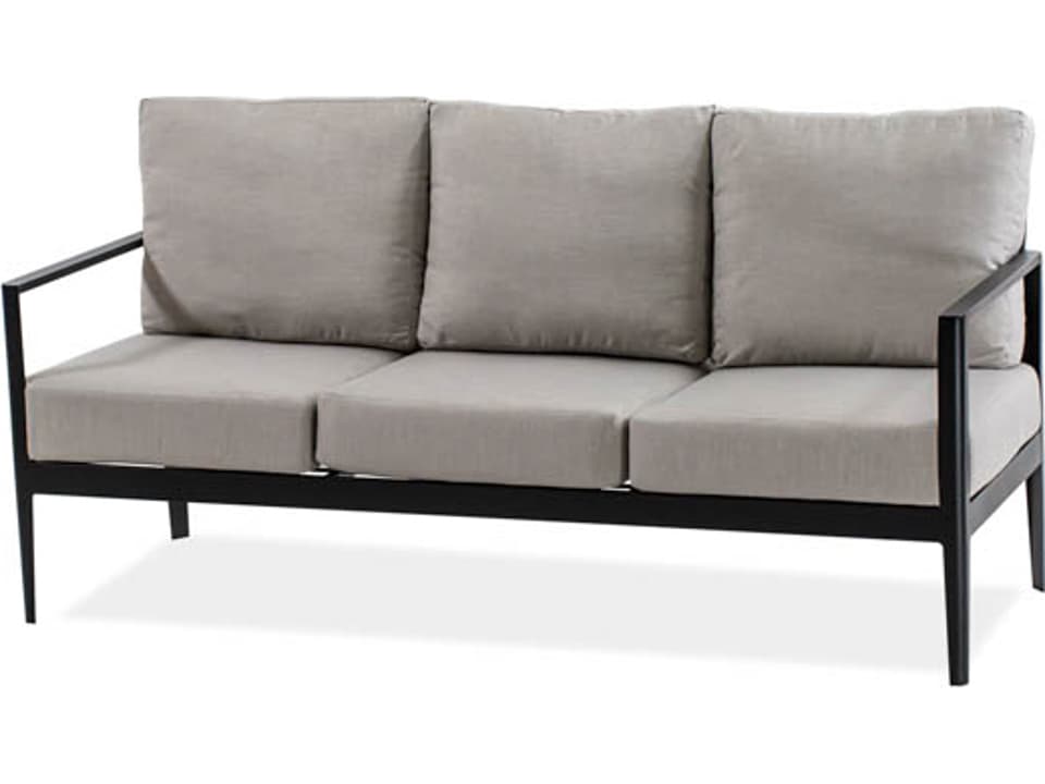 Serene Deep Seating Aluminum Sofa
