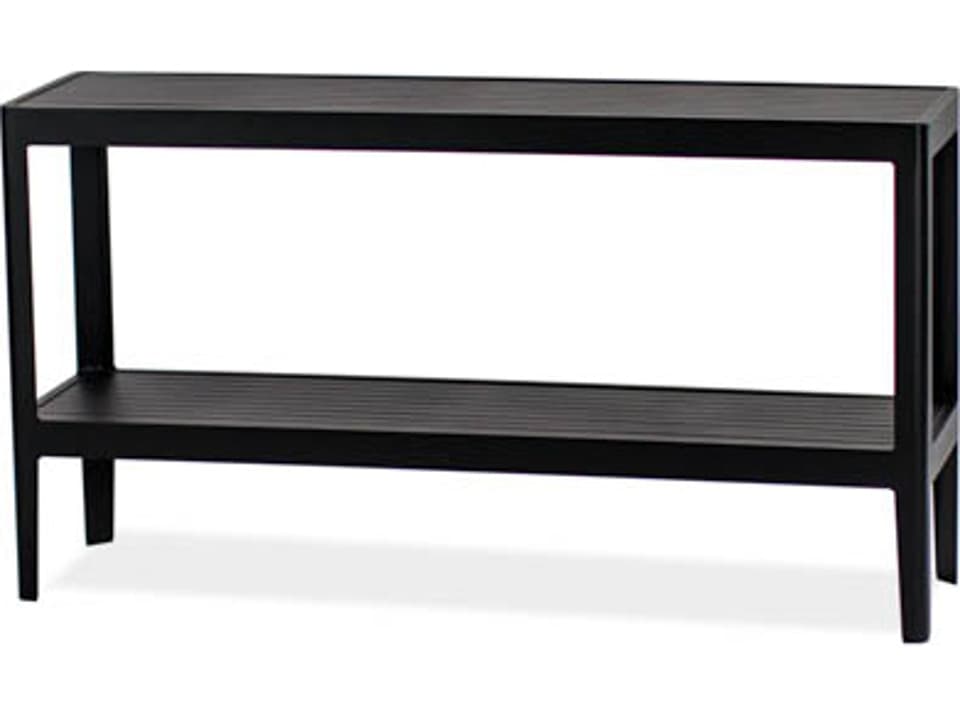 Serene Aluminum Rectangular Patio Console Table