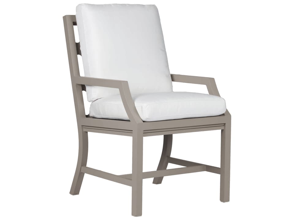 Willow Cast Aluminum Dining Arm Chair