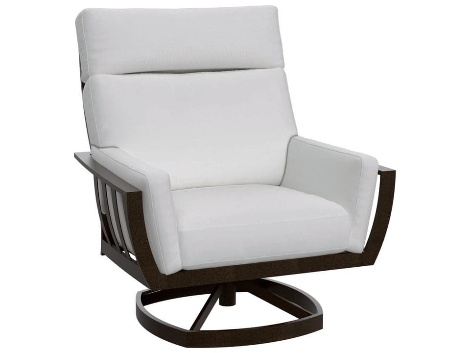 Smith Lake Aluminum Luxe Swivel Rocker Outdoor Lounge Chair