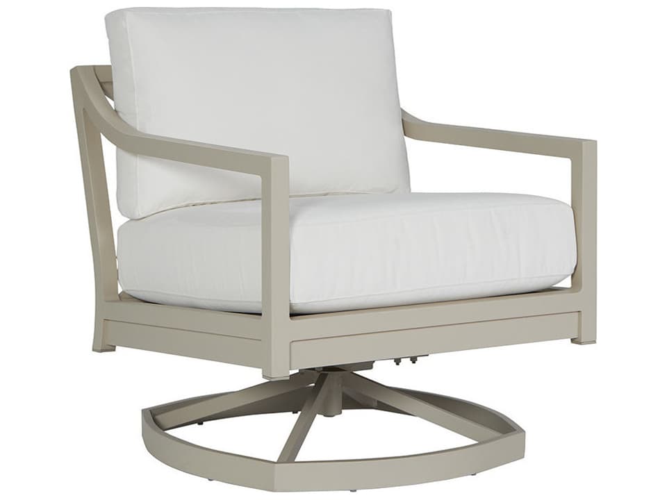 usanna Aluminum Swivel Rocker Lounge Chair