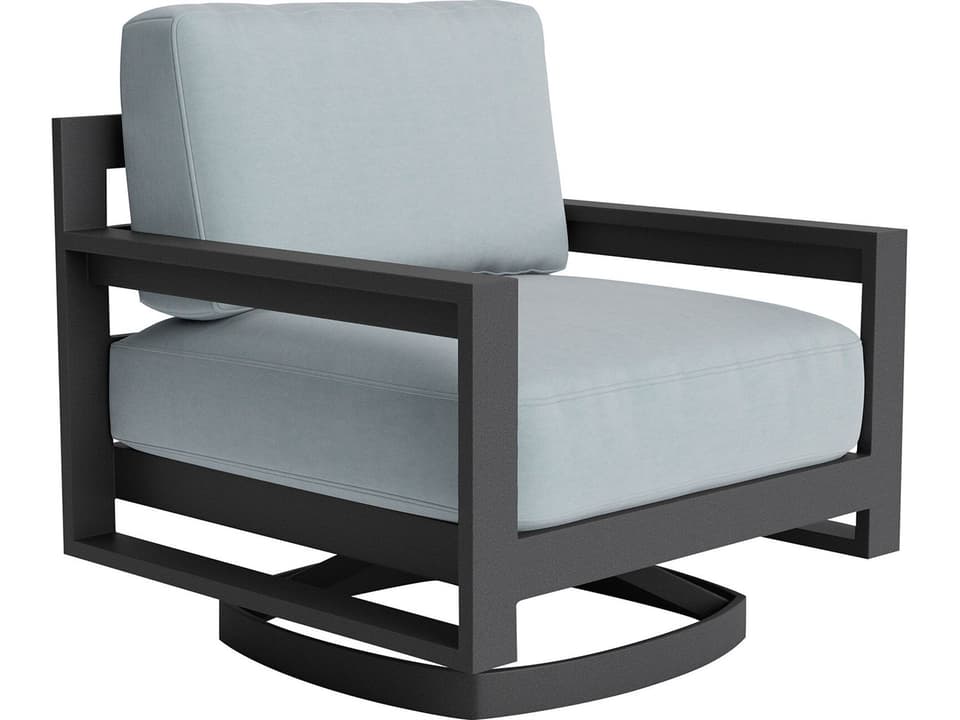 Bonavista Track Arm Swivel Rocker Lounge