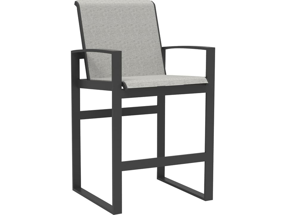 Bonavista Sling Bar Stool with Arch Arm