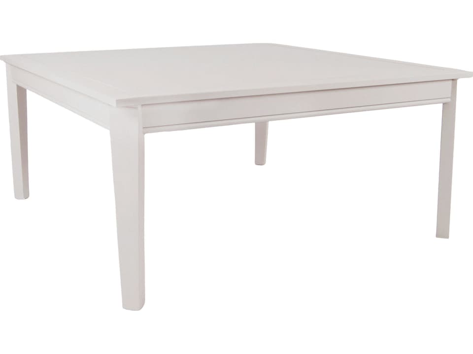 Santa Rosa 41-Inch Square Aluminum Coffee Table