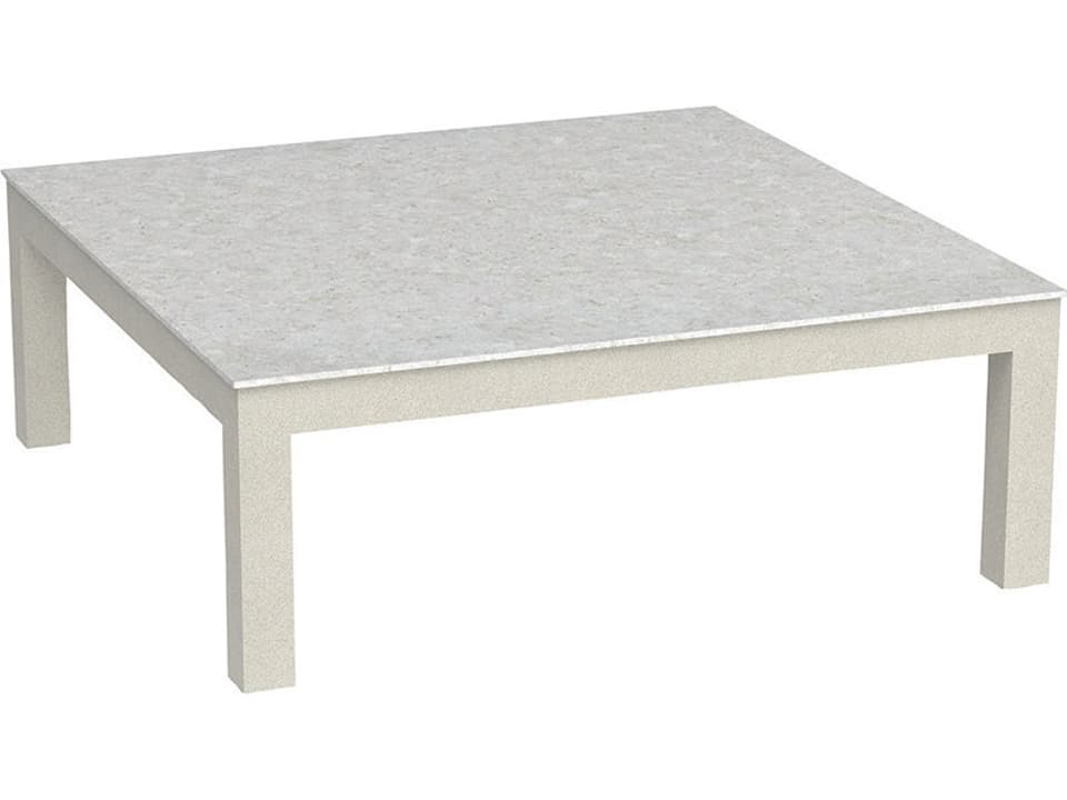 Jasper Square Coffee Table with Dekton Stone Top