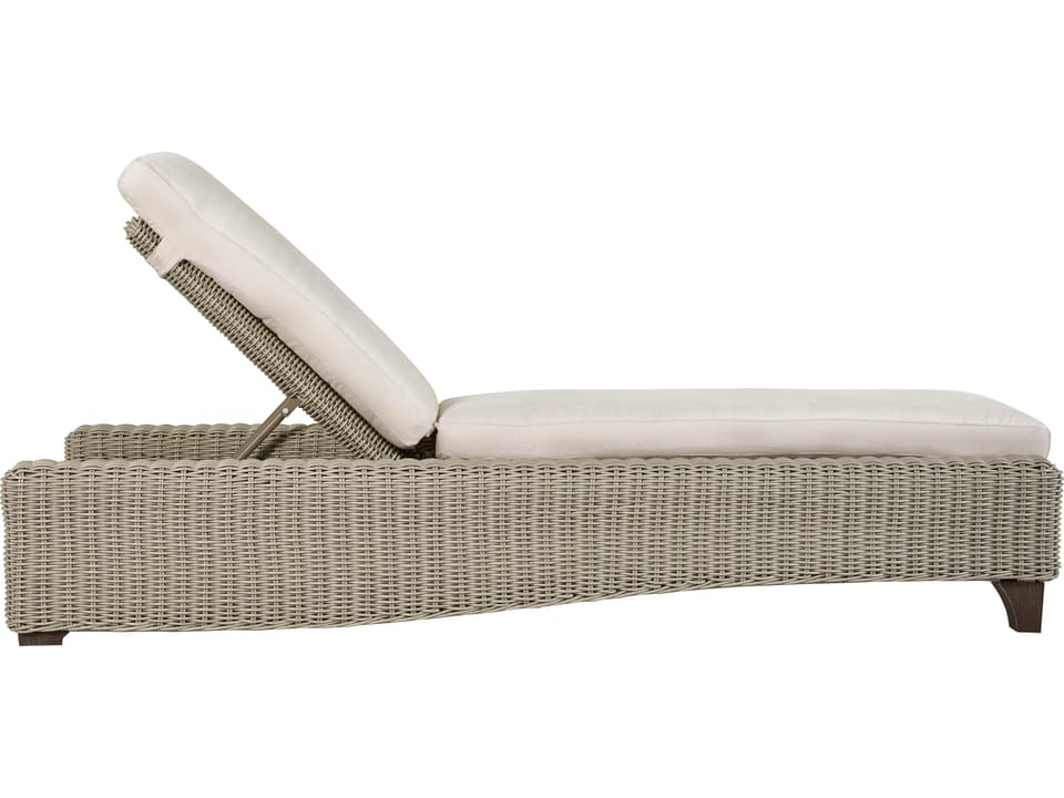 Requisite Wicker Adjustable Chaise Lounge