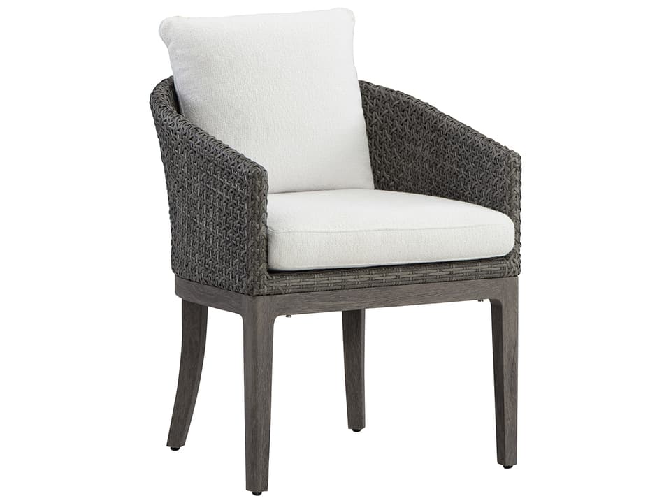 Lenox Hill Wicker Dining Arm Chair