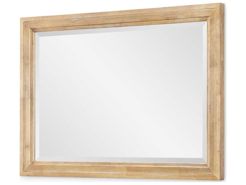 Torrance Rectangular Dresser Mirror in Aged Driftwood Finish