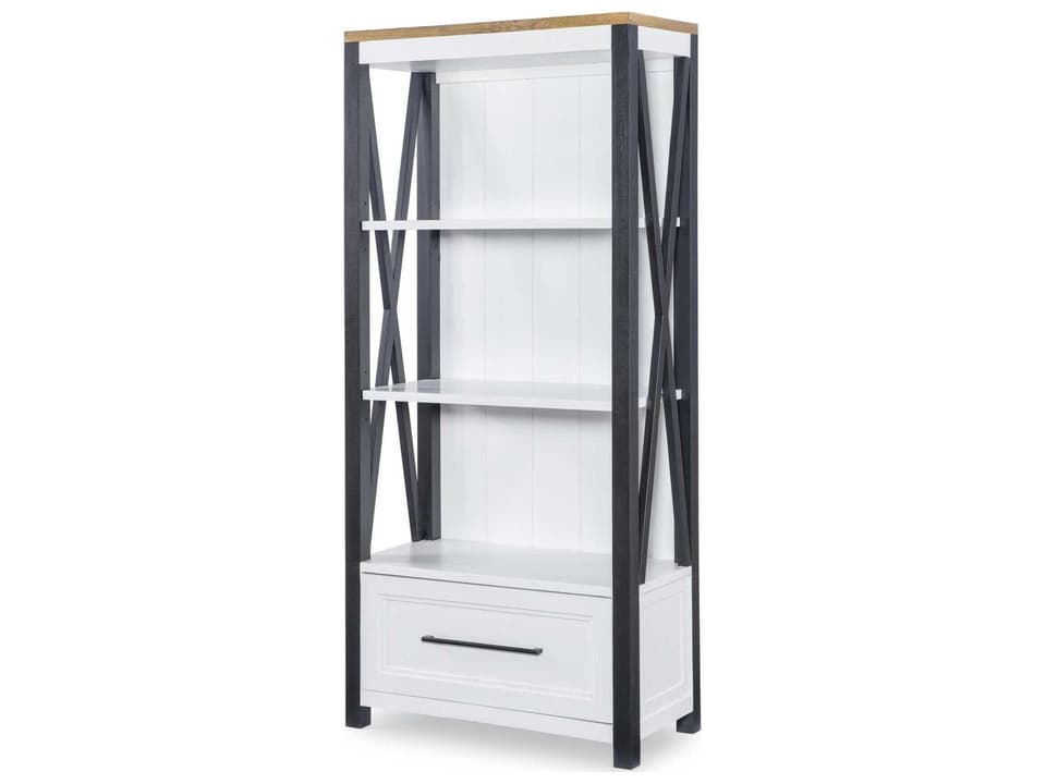Franklin Harvest Oak Tops Etagere
