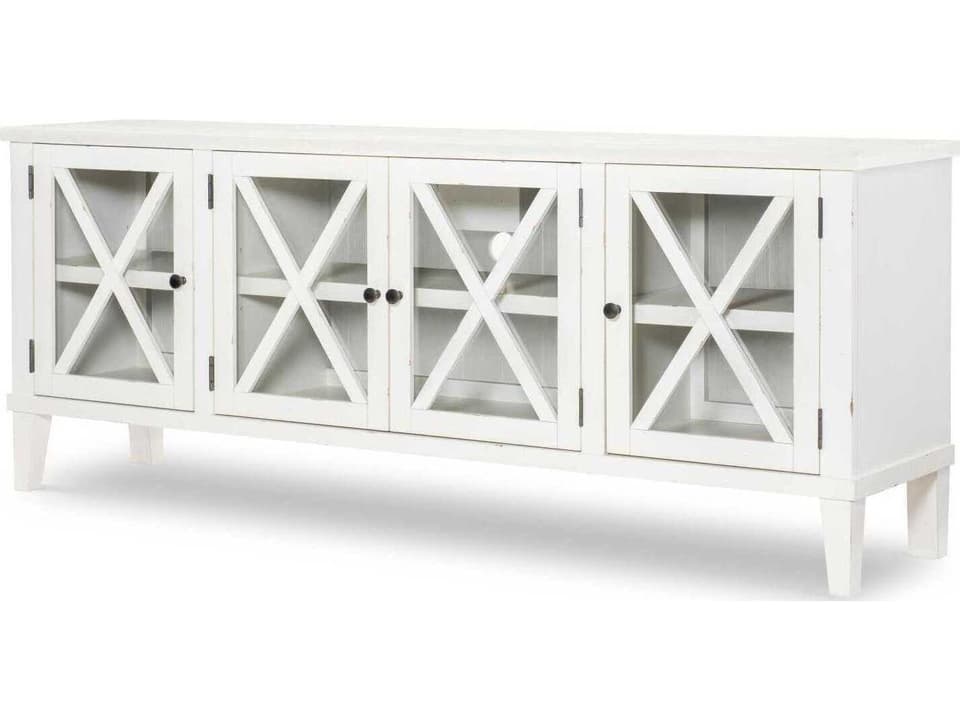 Trisha Yearwood XXXs and OOO’s 82 Inch Media Console in Cotton