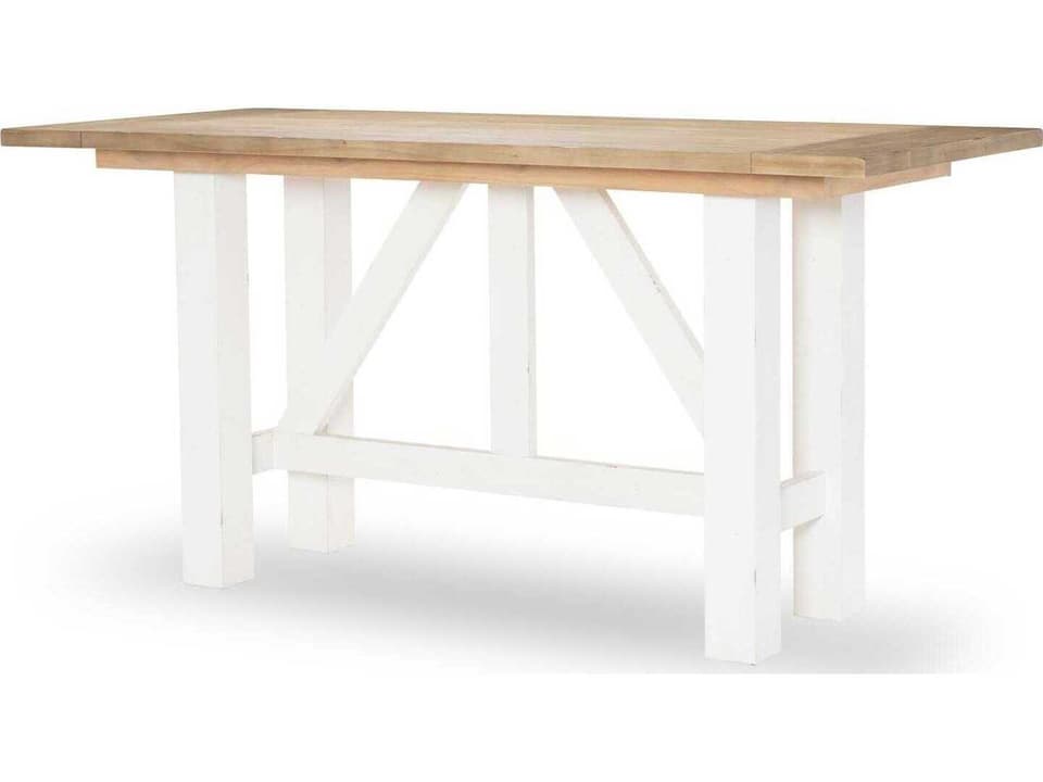 Trisha Yearwood Xxxs And Ooos 72-Inch Rectangle Counter Height Dining Table Amber Cotton