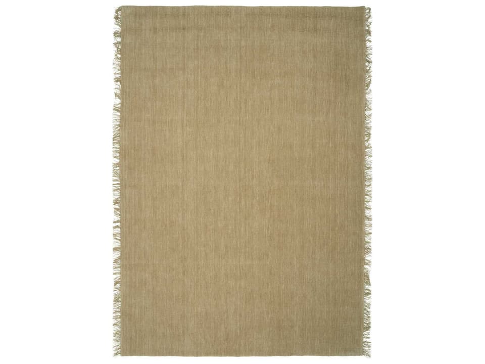 Abyss Bliss Area Rug Handcrafted Loom-Knotted Wool Yellow