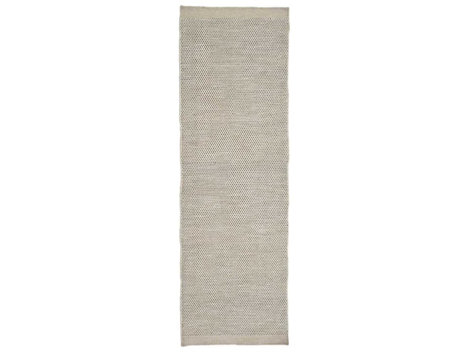 Adonic Mist 100% Recycled PET Hand-Woven Runner Rug in Taupe