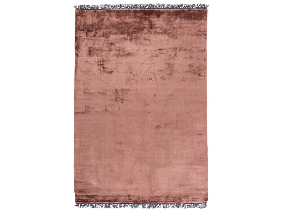 Almeria Handloom Viscose Area Rug in Wine