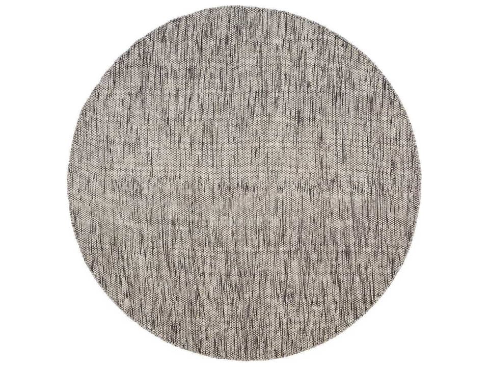 Asko Round Area Rug Terrazzo Wool Blend