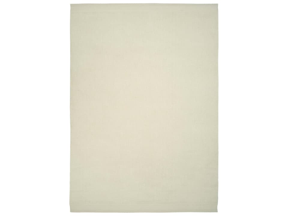 Hushed Frame Hand-Tufted Wool Blend Area Rug White