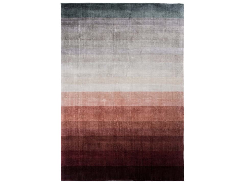 Combination Hand-Loomed Viscose Area Rug