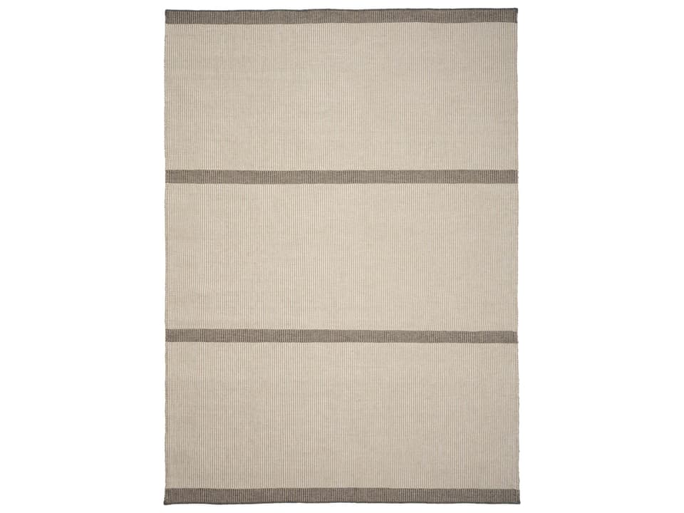 Rapallo Hand-Woven Wool and Linen Area Rug in Granite