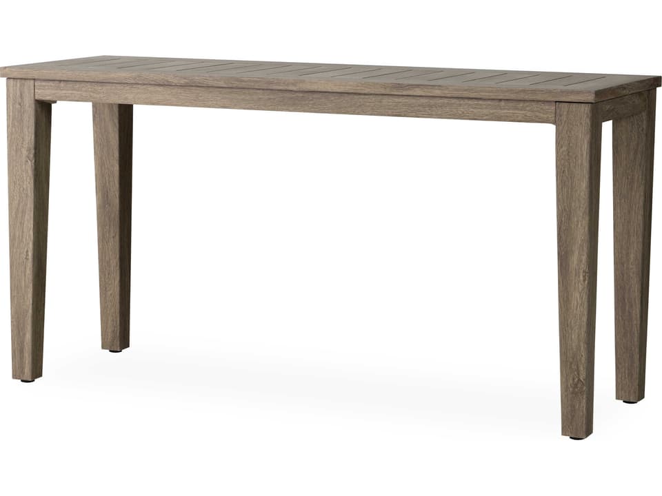Frontier 58-Inch Rectangle Outdoor Console Table in Smokehouse