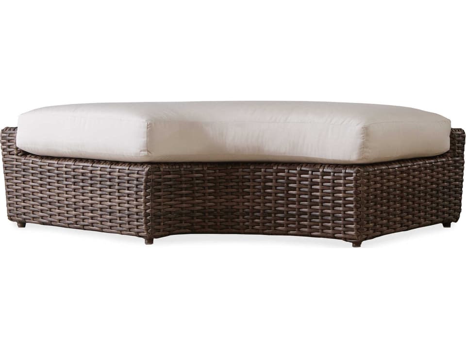 Largo Sectional Left Curved Bench All-Weather Wicker