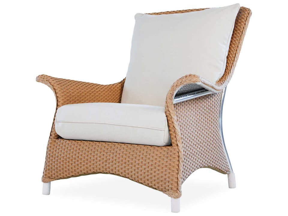 Mandalay Outdoor Wicker Lounge Chair