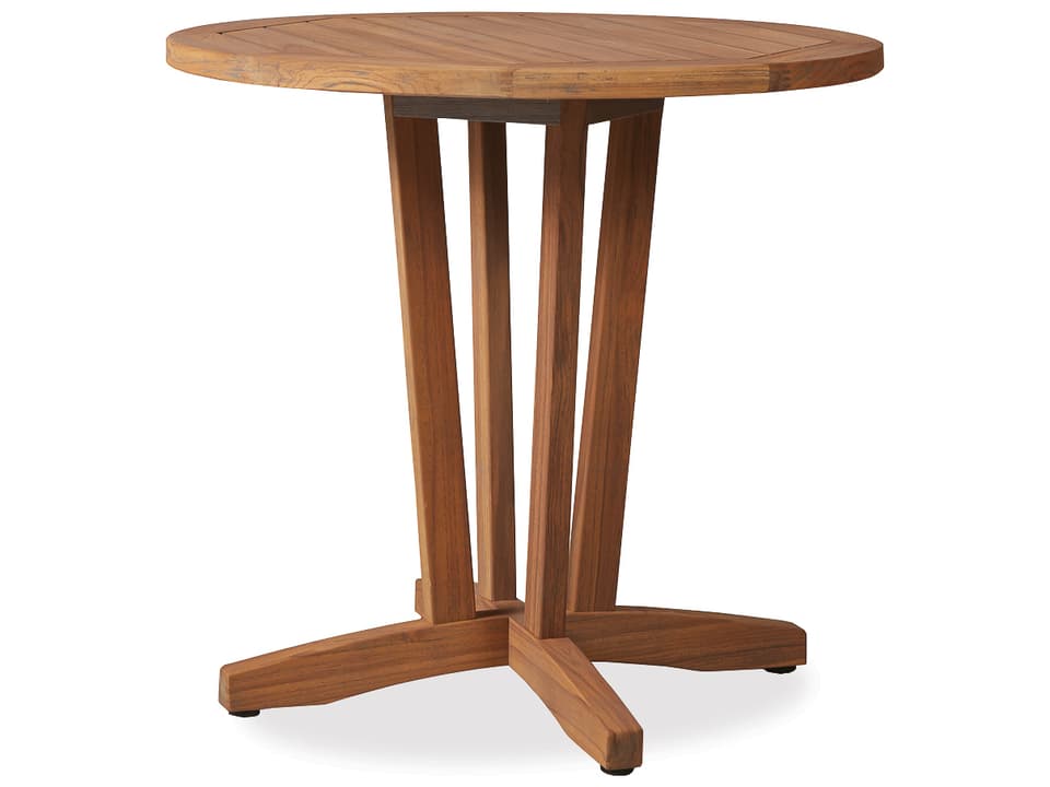 Teak 30 Inch Round Bistro Table