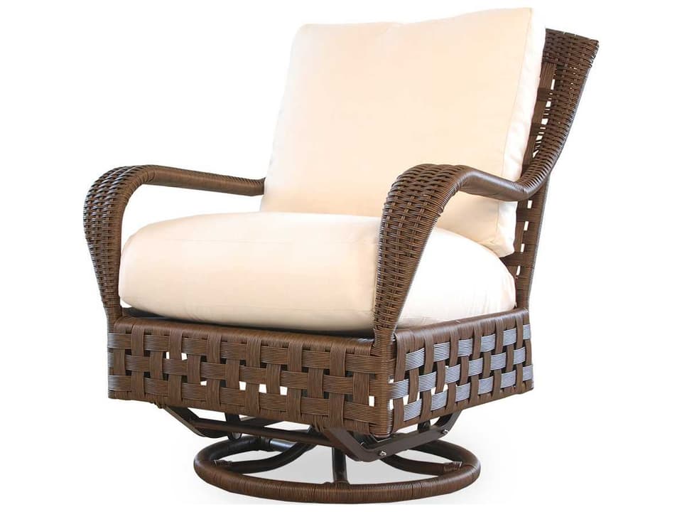 Haven Wicker Swivel Glider Patio Lounge Chair