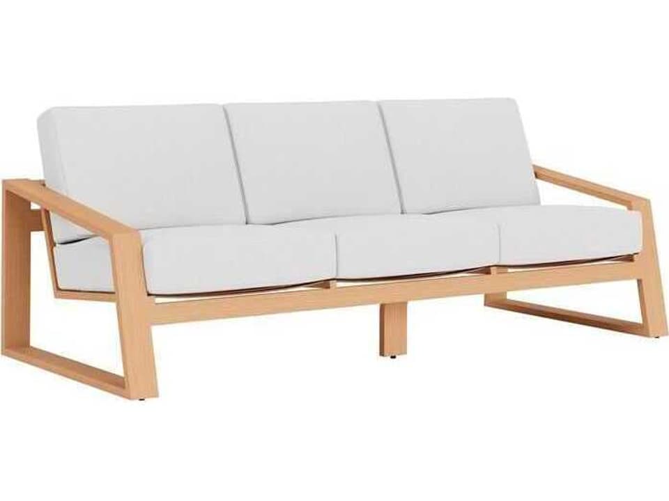 Pursuit Aluminum Sofa with Sunbrella Cushions