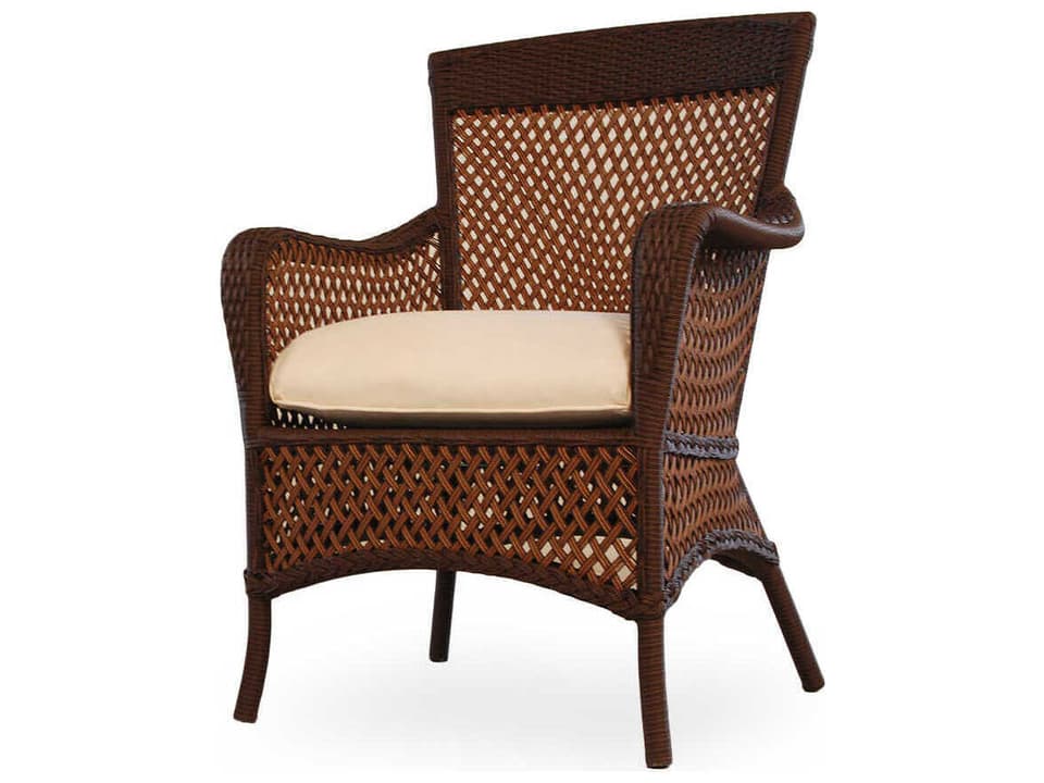 Grand Traverse Wicker Dining Arm Chair